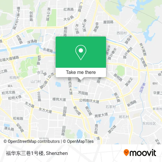 福华东三巷1号楼 map