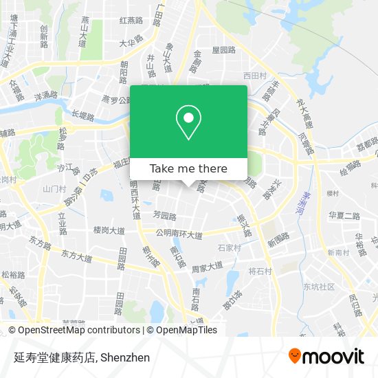 延寿堂健康药店 map