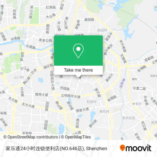 家乐通24小时连锁便利店(NO.646店) map