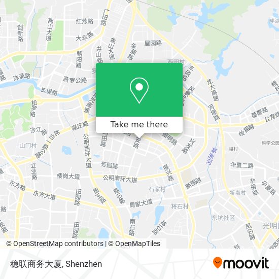 稳联商务大厦 map