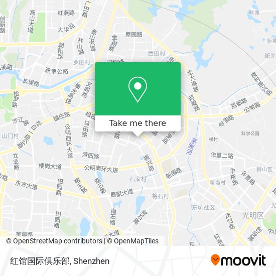 红馆国际俱乐部 map