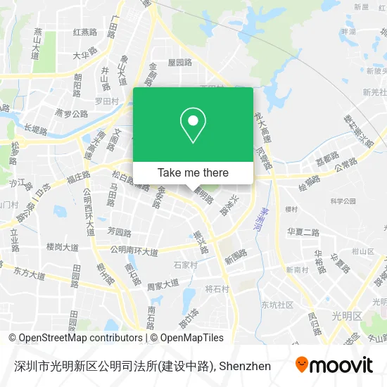 深圳市光明新区公明司法所(建设中路) map