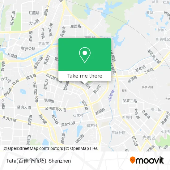 Tata(百佳华商场) map