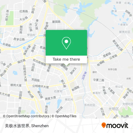美极水族世界 map