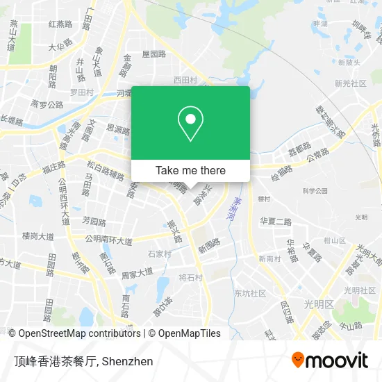 顶峰香港茶餐厅 map