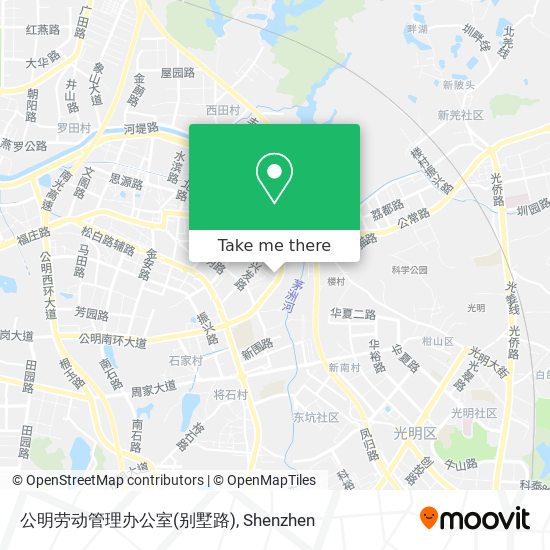 公明劳动管理办公室(别墅路) map