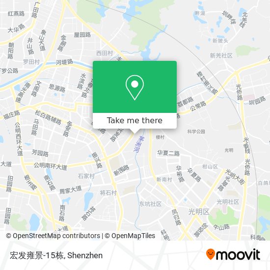 宏发雍景-15栋 map