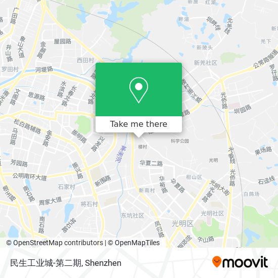 民生工业城-第二期 map