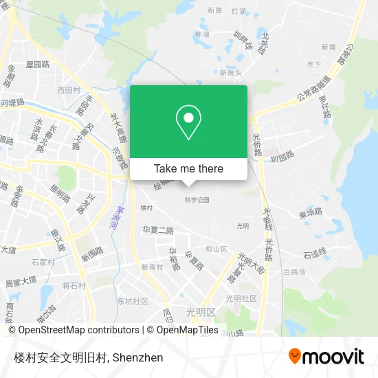 楼村安全文明旧村 map