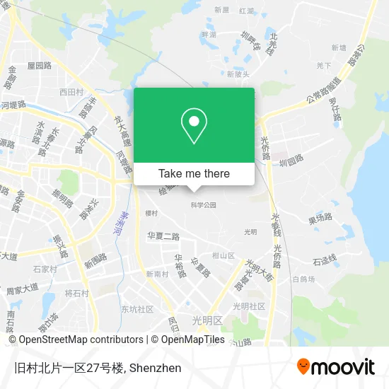 旧村北片一区27号楼 map