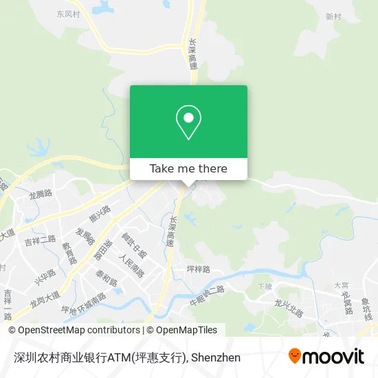 深圳农村商业银行ATM(坪惠支行) map