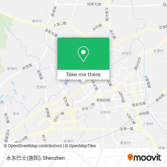 永东巴士(惠阳) map