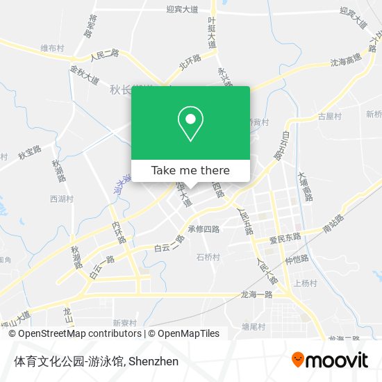 体育文化公园-游泳馆 map