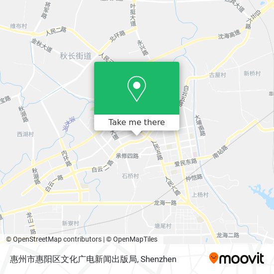 惠州市惠阳区文化广电新闻出版局 map