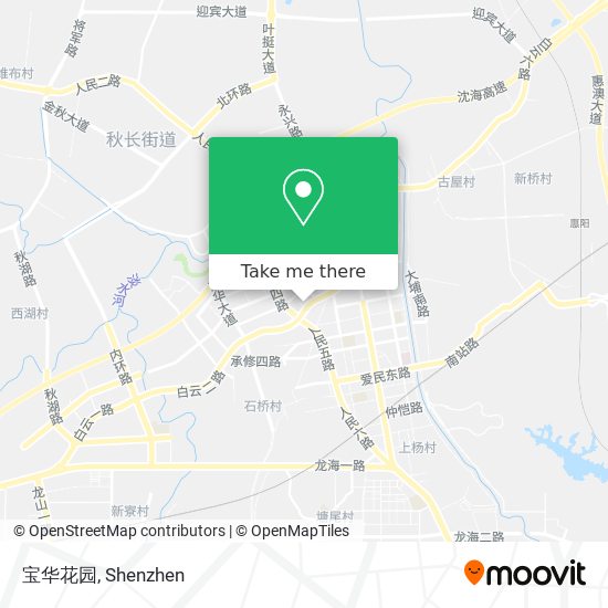 宝华花园 map