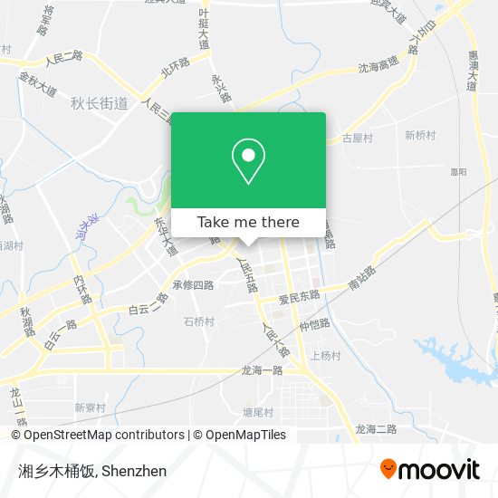湘乡木桶饭 map