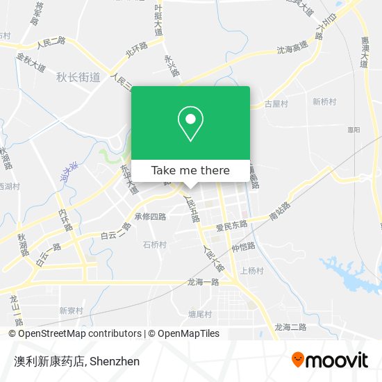 澳利新康药店 map
