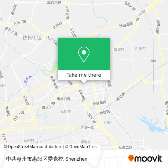 中共惠州市惠阳区委党校 map