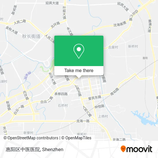 惠阳区中医医院 map