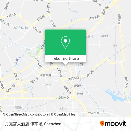 月亮宫大酒店-停车场 map