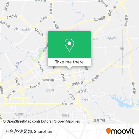 月亮宫-沐足部 map