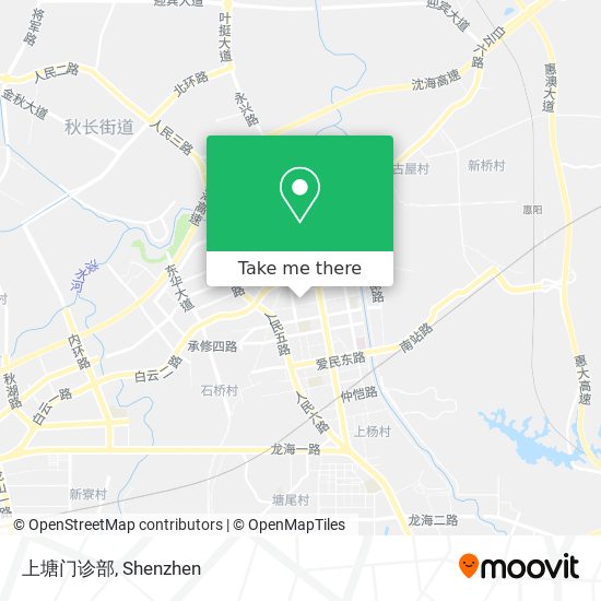 上塘门诊部 map