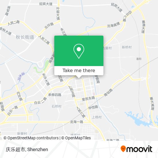 庆乐超市 map