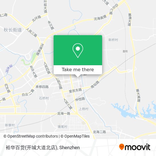 裕华百货(开城大道北店) map
