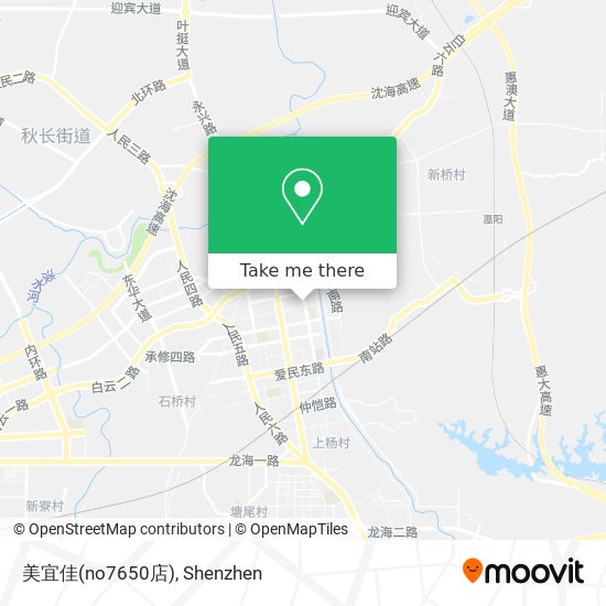 美宜佳(no7650店) map