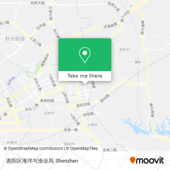 惠阳区海洋与渔业局 map