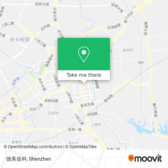 德美齿科 map