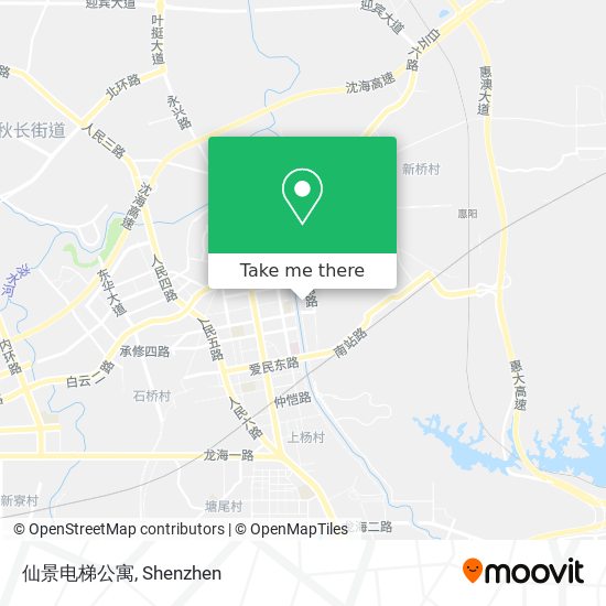 仙景电梯公寓 map