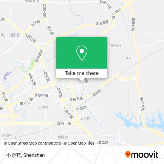 小康苑 map