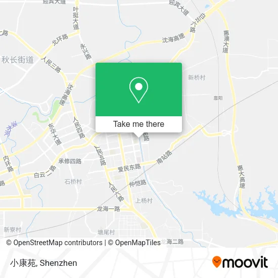 小康苑 map