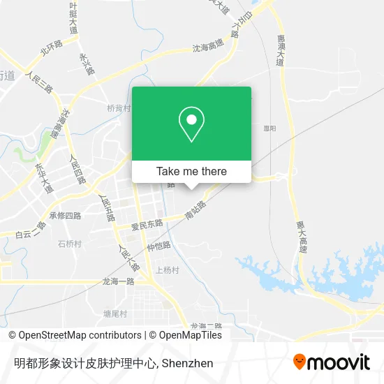 明都形象设计皮肤护理中心 map