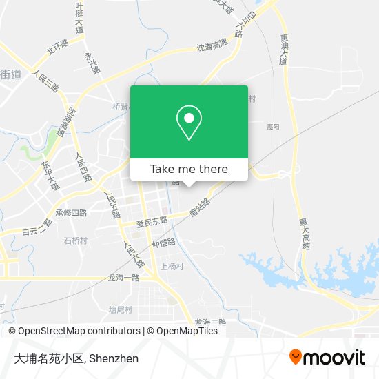 大埔名苑小区 map