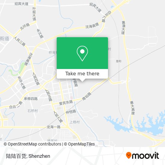 陆陆百货 map