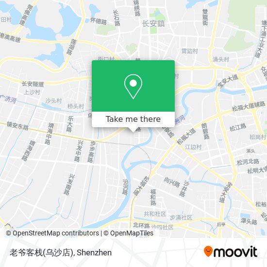 老爷客栈(乌沙店) map