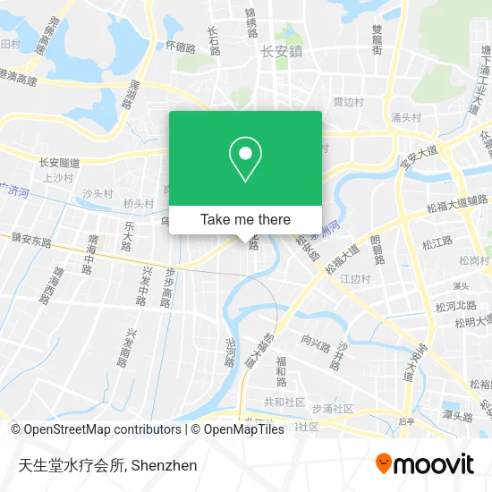 天生堂水疗会所 map