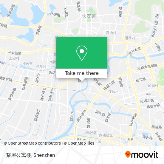 蔡屋公寓楼 map