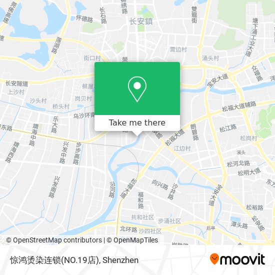 惊鸿烫染连锁(NO.19店) map