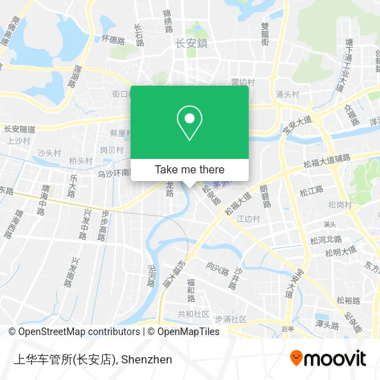 上华车管所(长安店) map