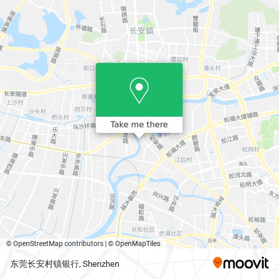 东莞长安村镇银行 map