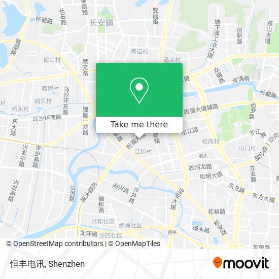 恒丰电讯 map