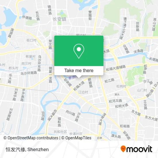 恒发汽修 map