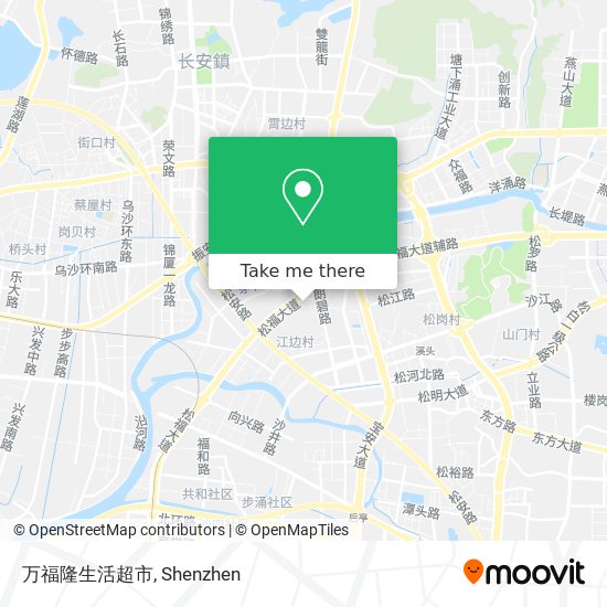 万福隆生活超市 map