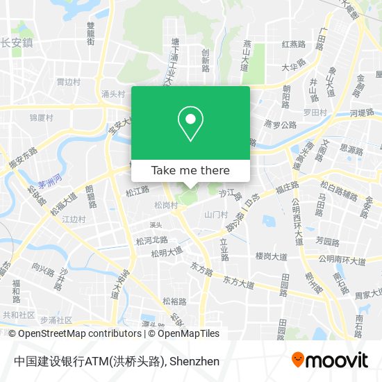 中国建设银行ATM(洪桥头路) map