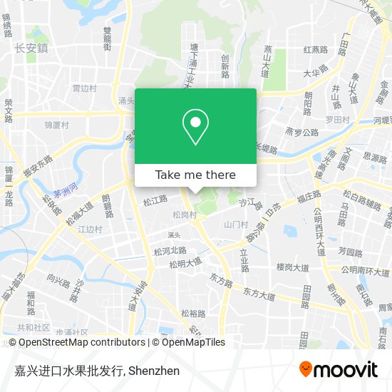 嘉兴进口水果批发行 map