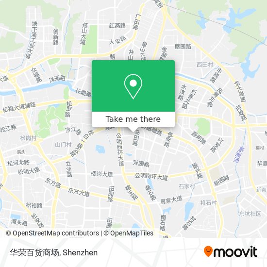 华荣百货商场 map