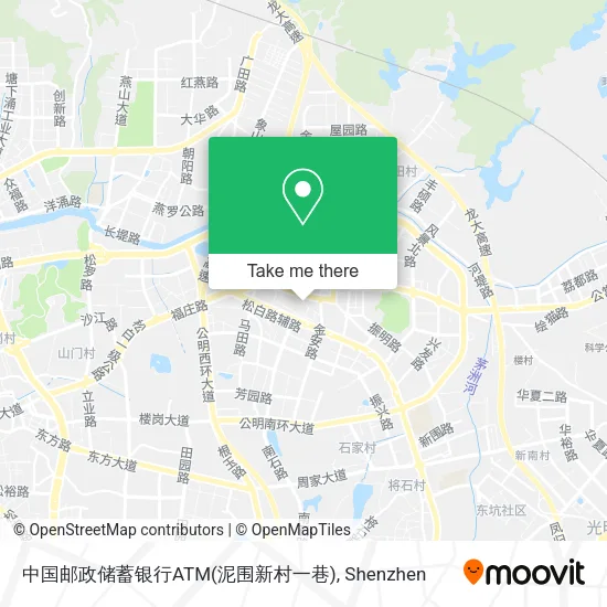 中国邮政储蓄银行ATM(泥围新村一巷) map